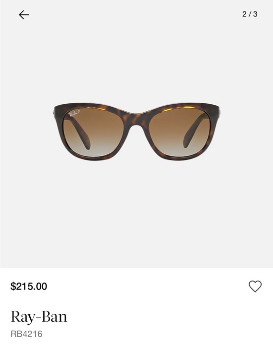 Ray-Ban Tortoiseshell Frame Sunglasses with Brown Gradient Lenses main image 7